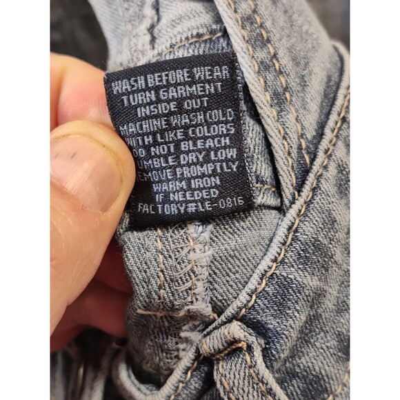 Blue Spice Distressed denim overalls Size 7 - Picture 16 of 16